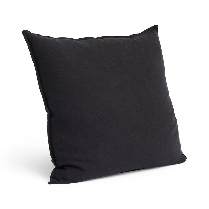 HAY - Linen Kissen | 60 x 60 cm / blue/black