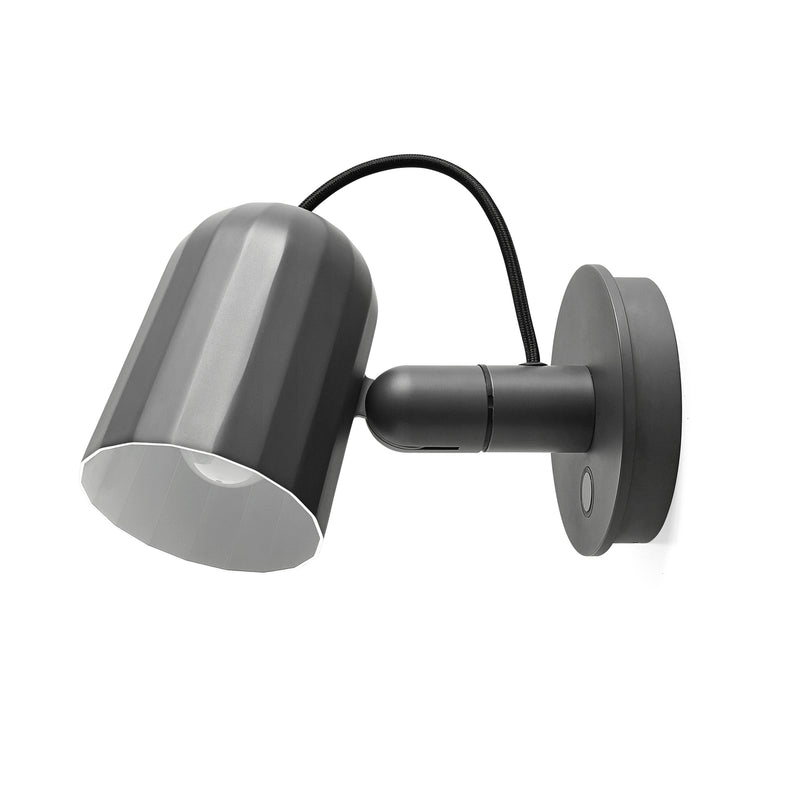 HAY - Noc Wall Wandleuchte | dark grey