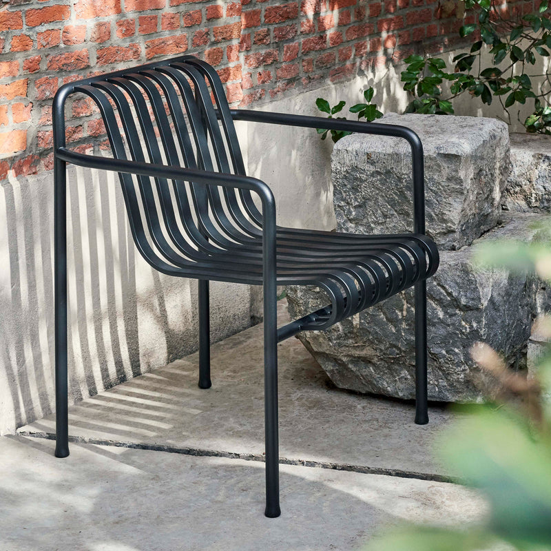 HAY - Palissade Dining Armchair | anthrazit