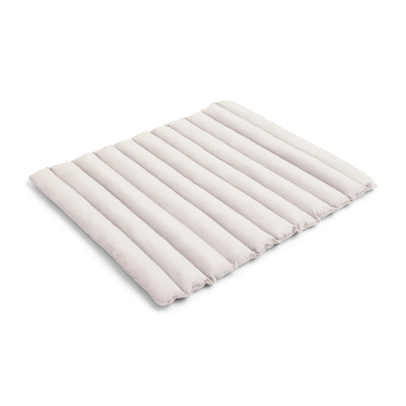 HAY - Palissade Soft Quilted Cushion für Dining Bench | cremeweiß