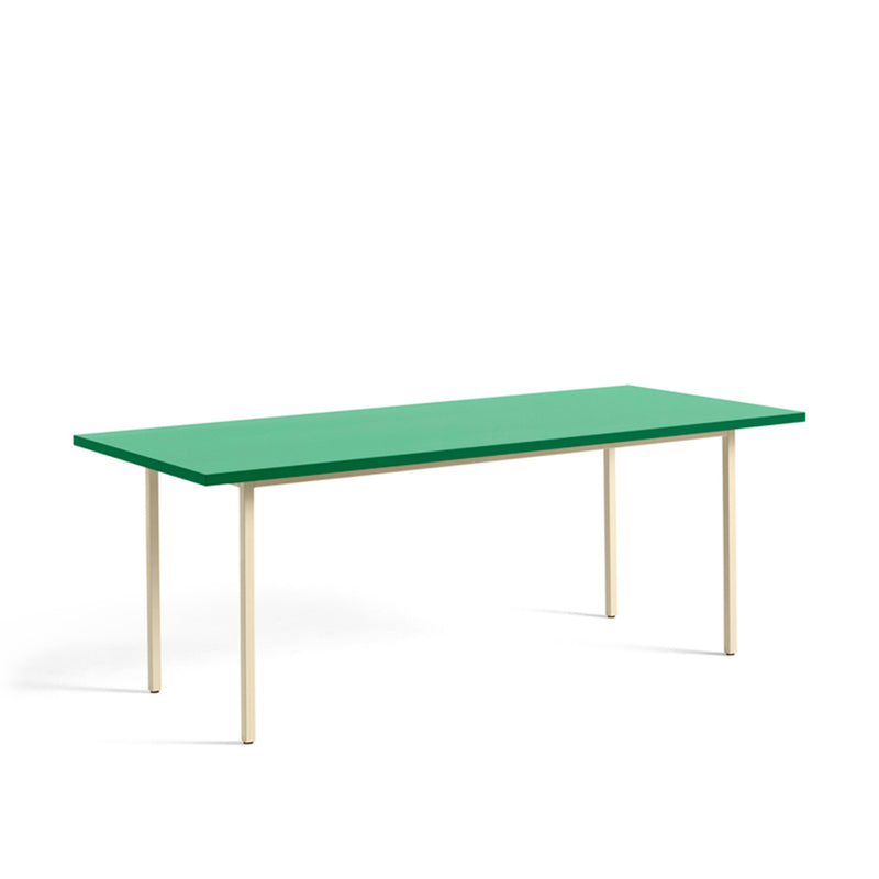 HAY - Two-Colour Esstisch | 200 x 90 cm / mint/elfenbein