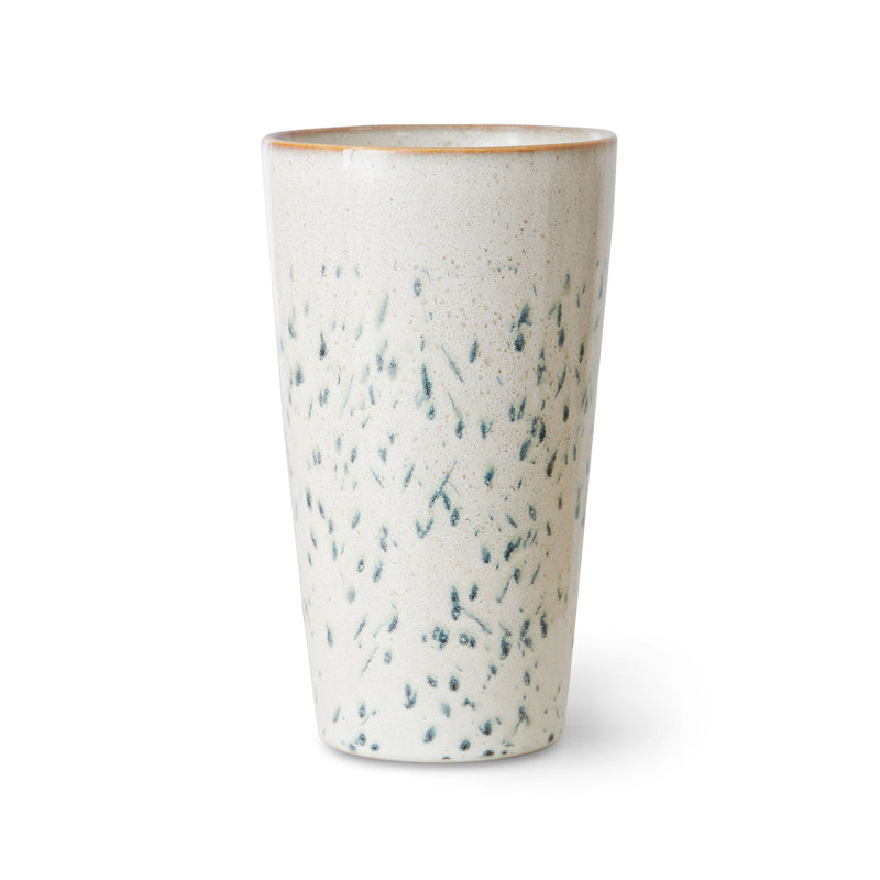 HKliving - 70's Latte Macchiato Becher | Single / hail
