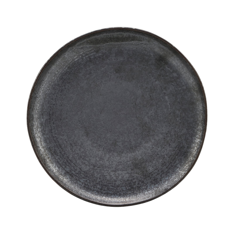 House Doctor - Pion Teller | Ø 21,5 cm / schwarz/braun