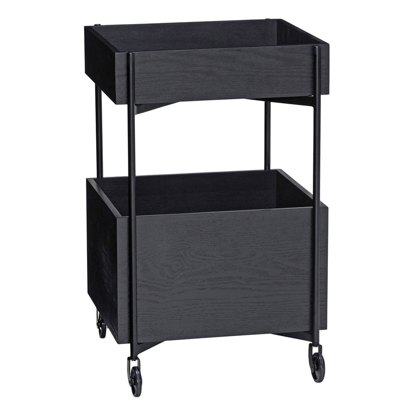 Hübsch Interior - Fresh Trolley | schwarz