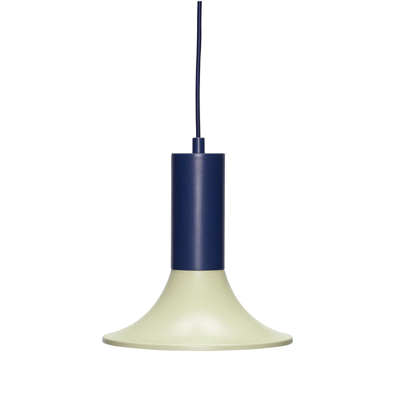 Hübsch Interior - Luminary Pendelleuchte | blau/hellgrün