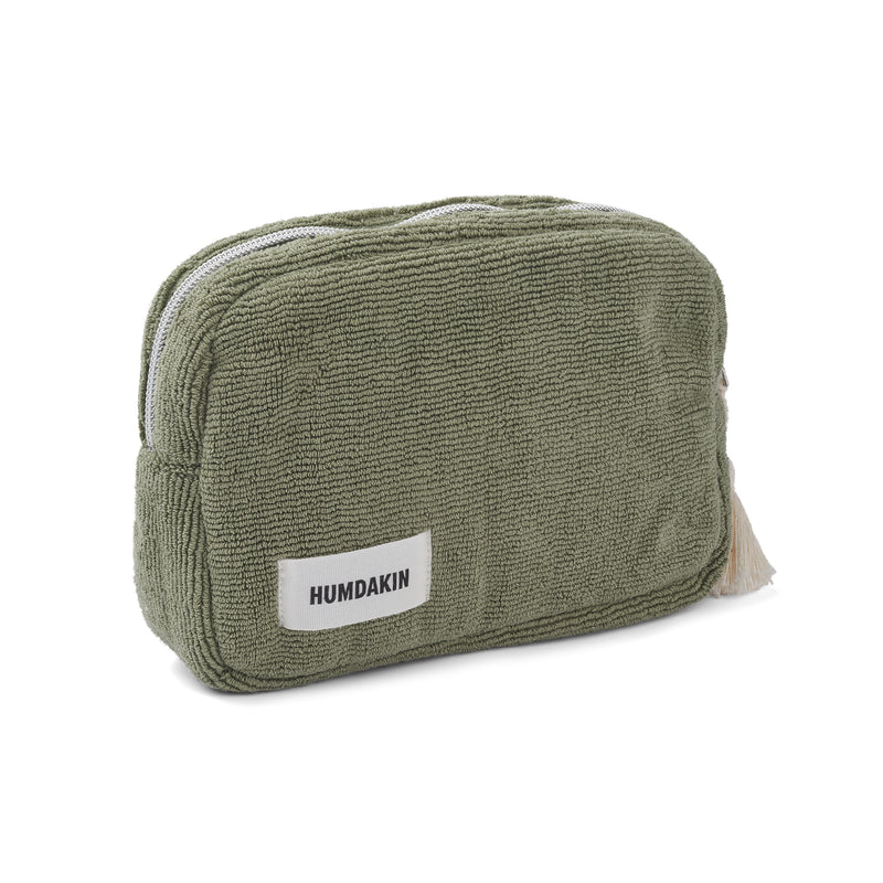 Humdakin - Kosmetiktasche aus Frottee | green tea