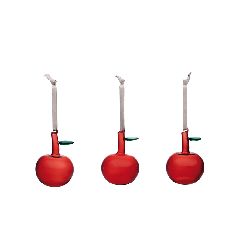 Iittala - Glasapfel | rot