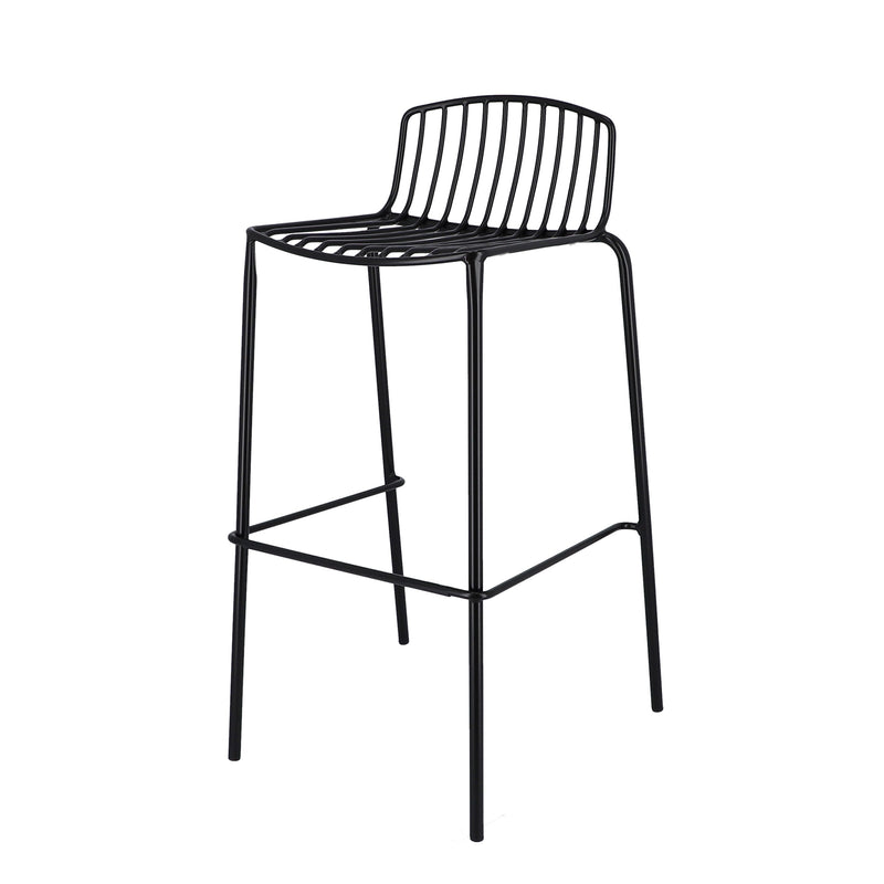 Jan Kurtz - Mori Gartenbarstuhl | 75 cm / schwarz