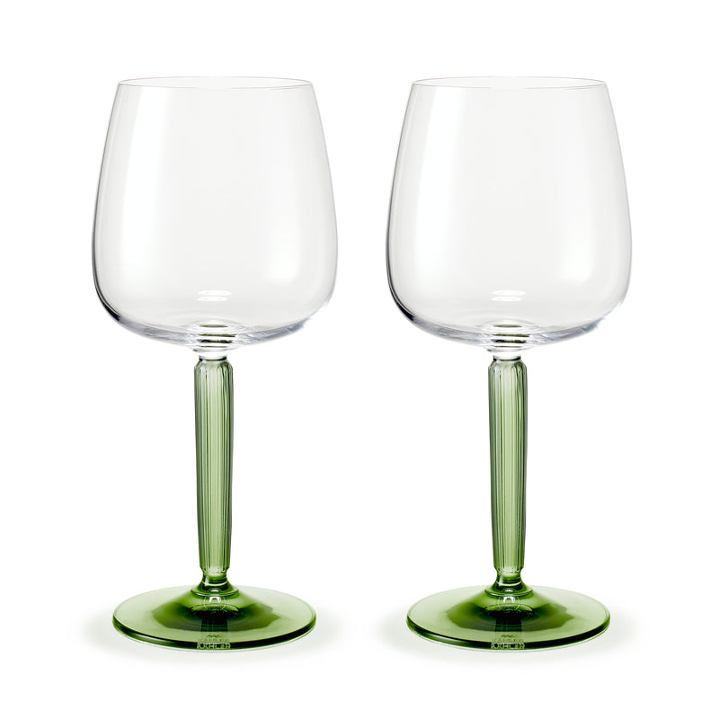 Kähler Design - Hammershøi Weingläser | Rotwein / grün