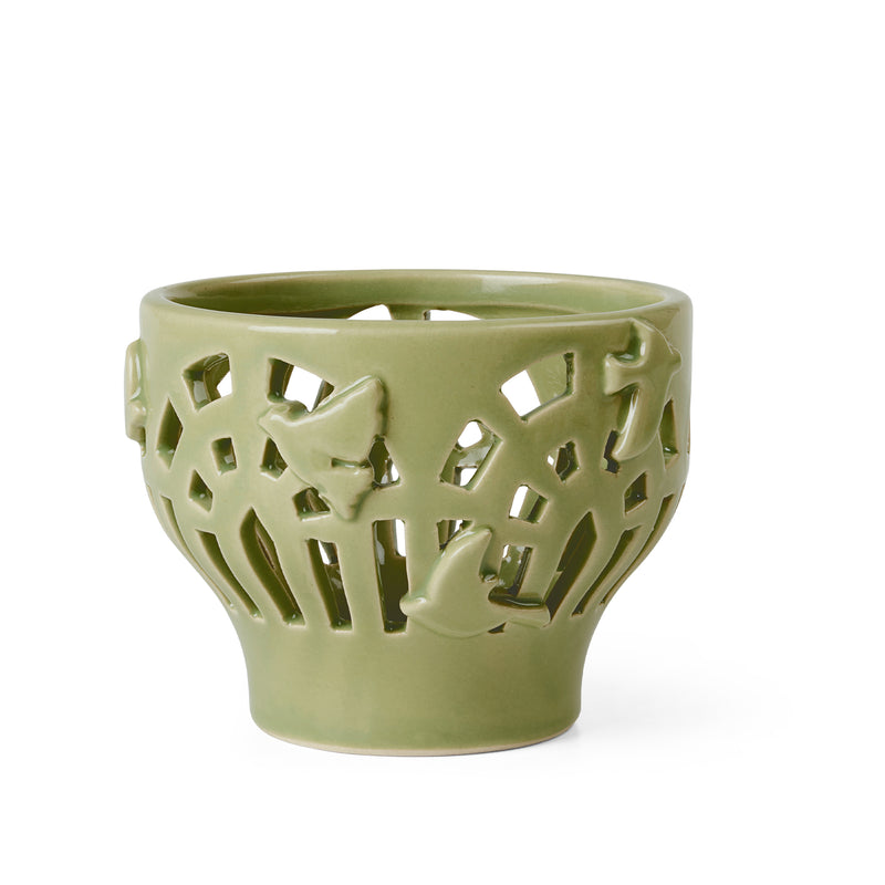 Kähler Design - Orangery Teelichthalter | spring leaf
