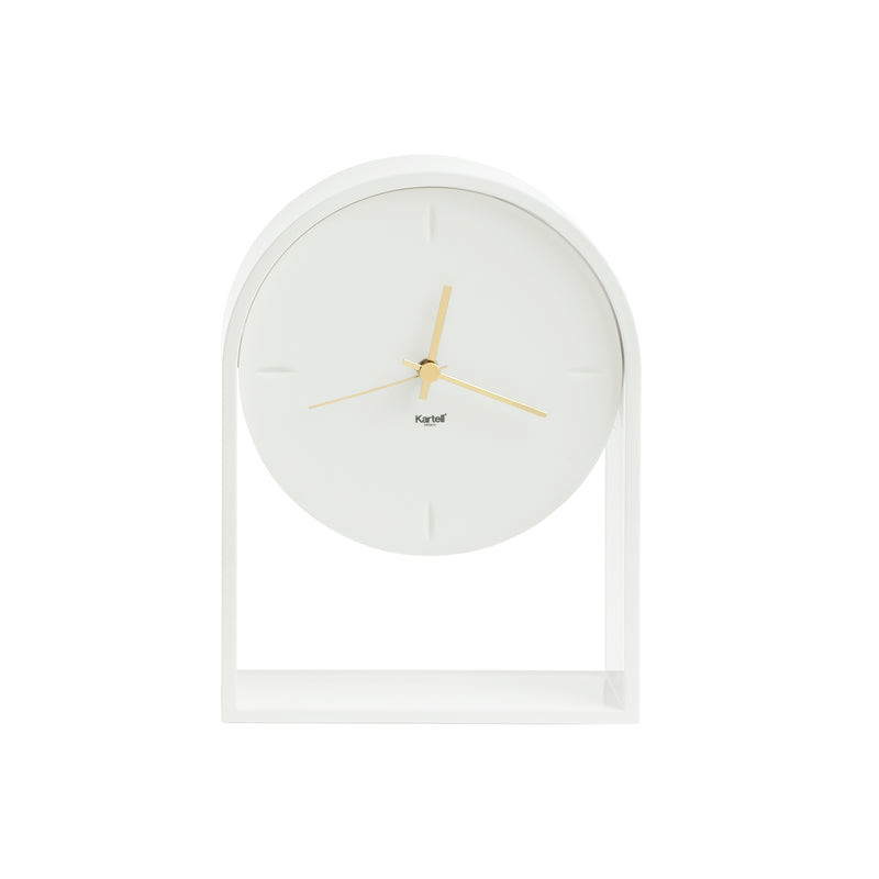 Kartell - Air du Temps Tischuhr | weiß