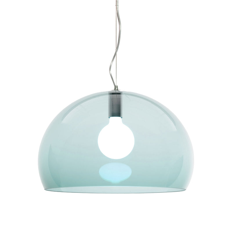 Kartell - FL/Y Pendelleuchte | petrol