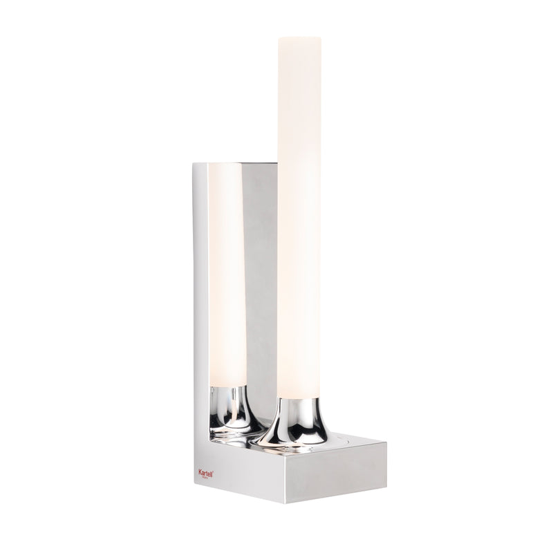 Kartell - Goodnight LED Wandleuchte | chrom