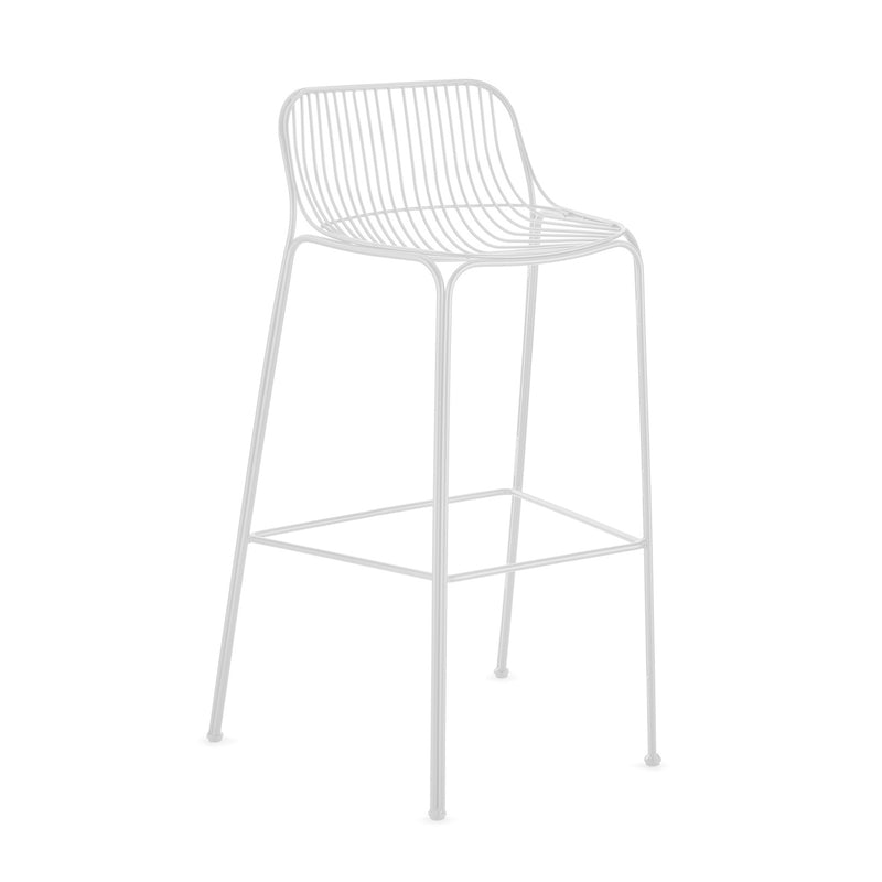 Kartell - Hiray Gartenbarstuhl | weiß