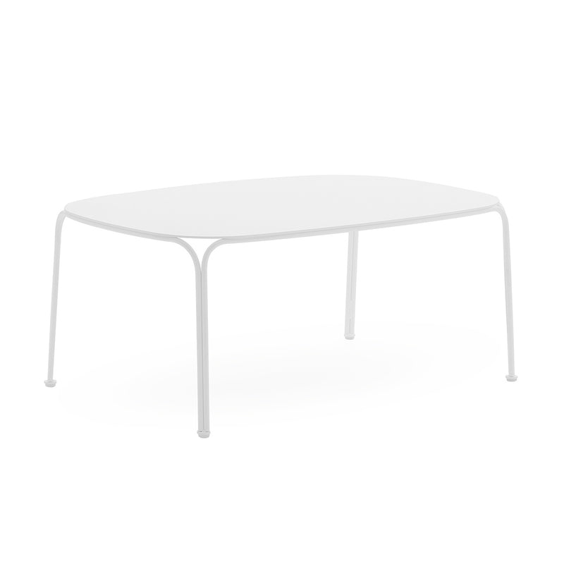 Kartell - Hiray Gartentisch niedrig | weiß