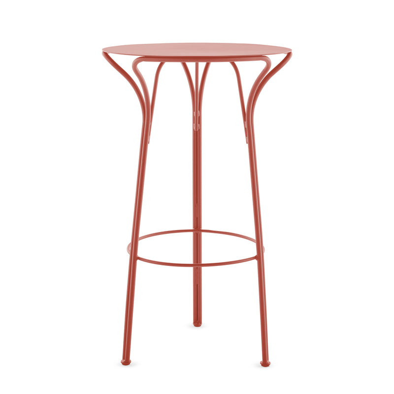 Kartell - Hiray Outdoor Stehtisch | rostrot