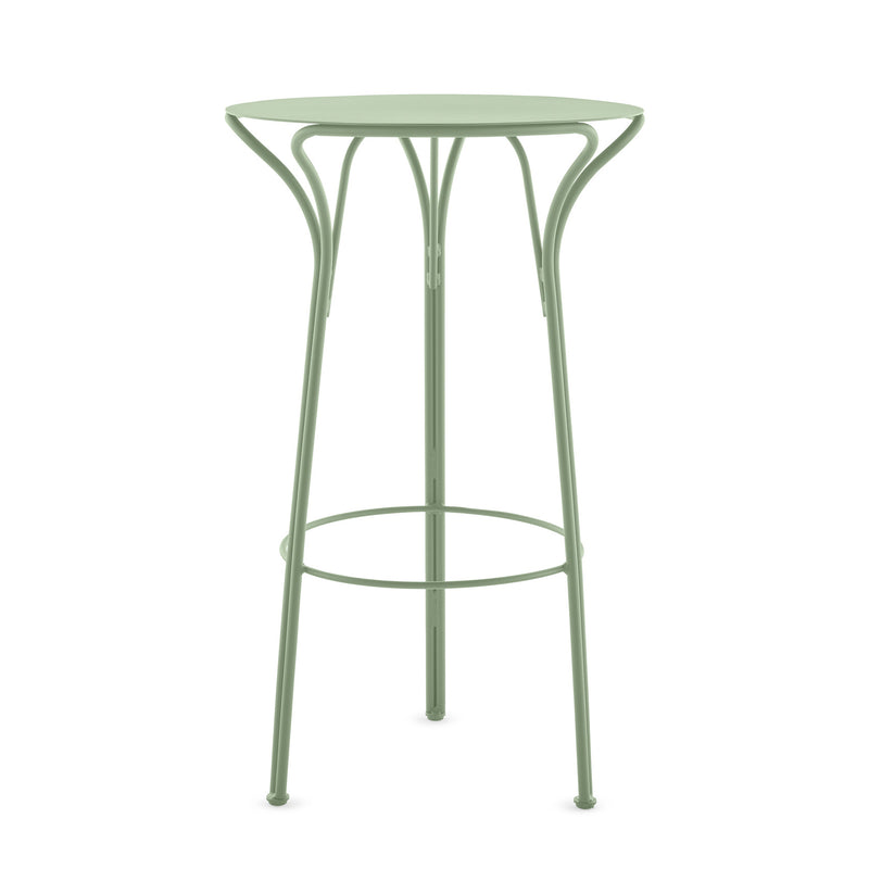 Kartell - Hiray Outdoor Stehtisch | salbeigrün