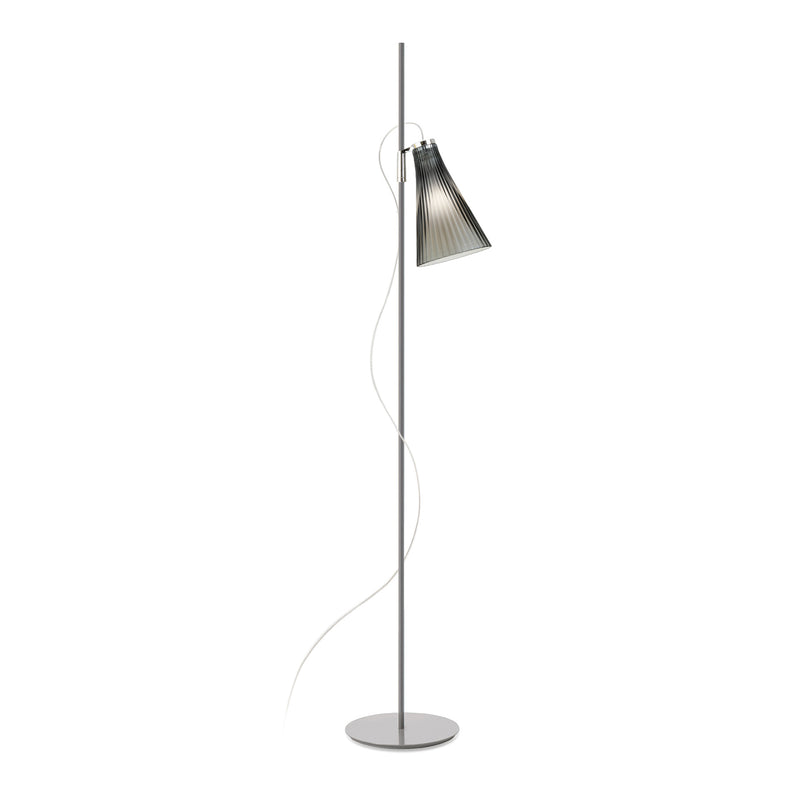 Kartell - K-Lux Stehleuchte | rauchgrau / grau