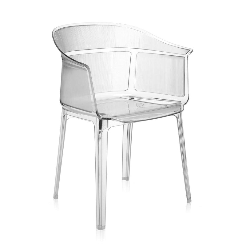 Kartell - Papyrus Armlehnstuhl | transparent