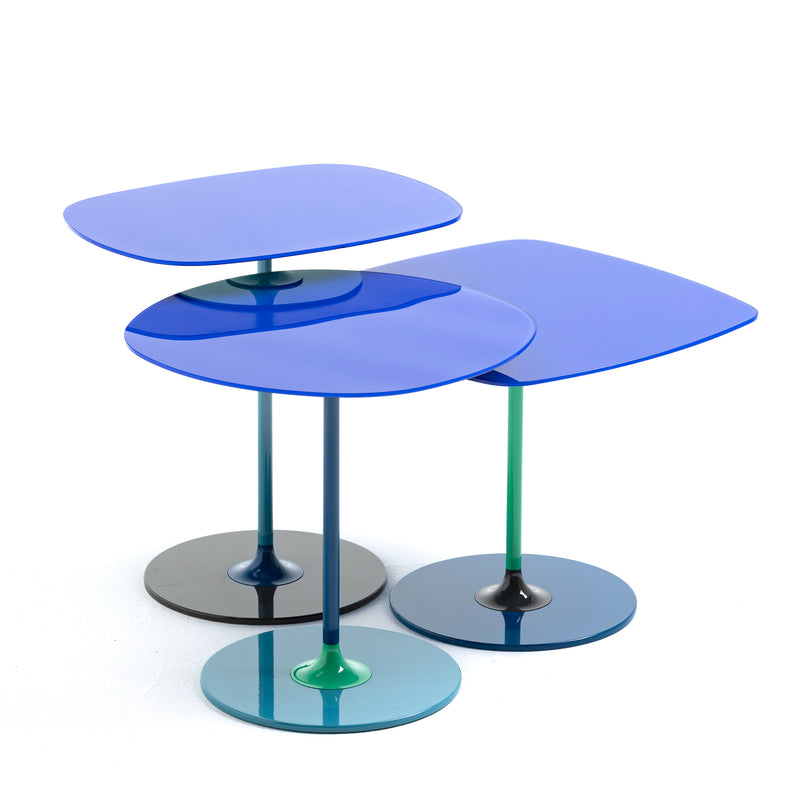 Kartell - Thierry Beistelltisch Set | blau