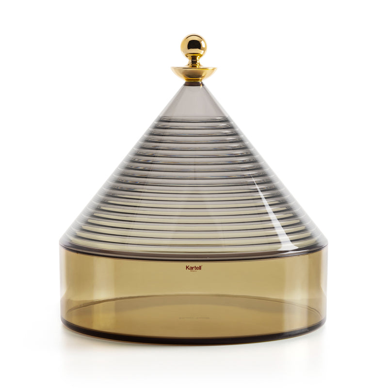 Kartell - Trullo Aufbewahrungsbehälter | Fume/verde