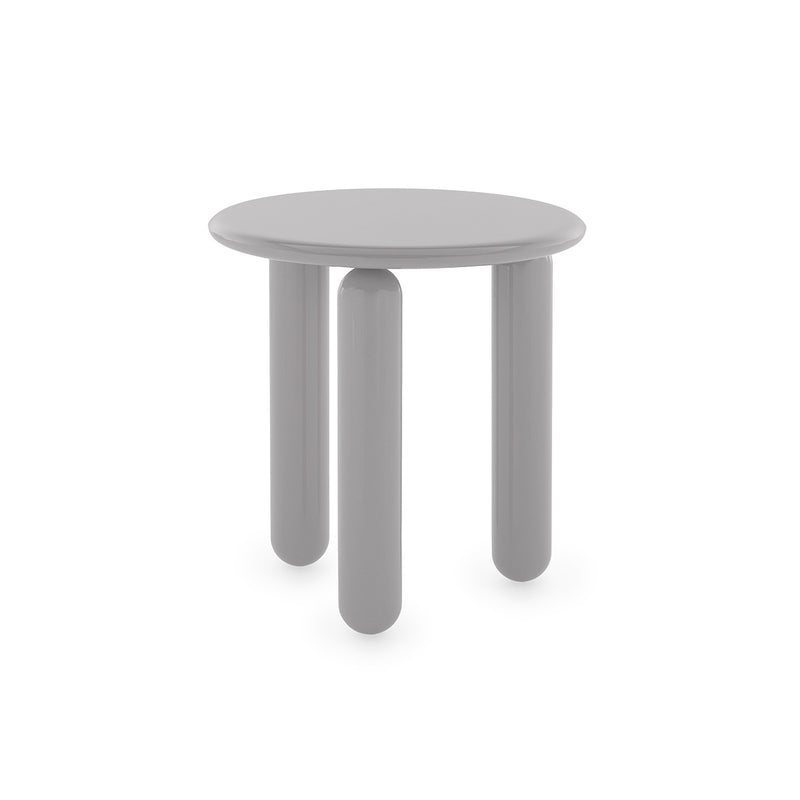 Kartell - Undique Mas Beistelltisch | Ø 48 cm / grau