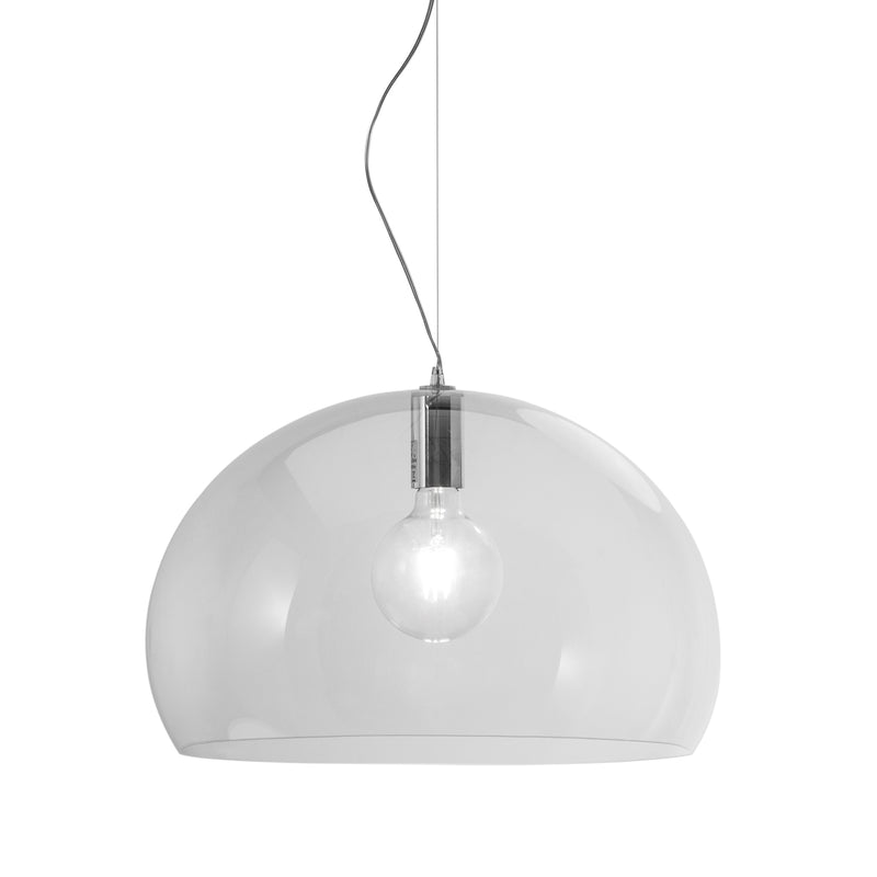 Kartell - FL/Y Pendelleuchte | crystal