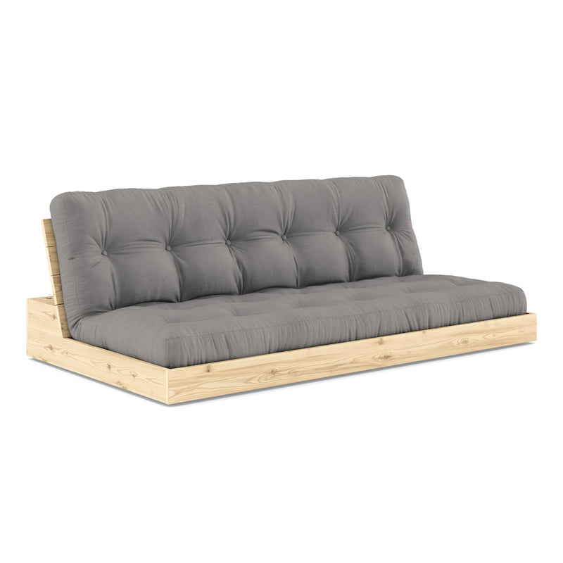 Karup Design - Base Schlafsofa | 746 Grey / 101 clear lacquered