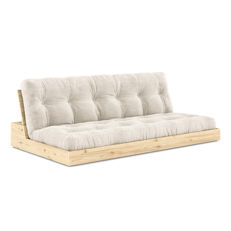Karup Design - Base Schlafsofa | 510 Ivory / 101 clear lacquered