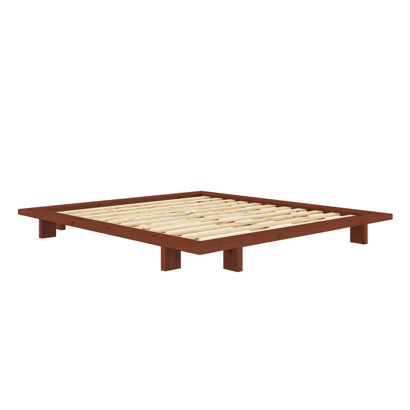 Karup Design - Futonbett Japan | 180 x 200 cm / Kiefer terra red