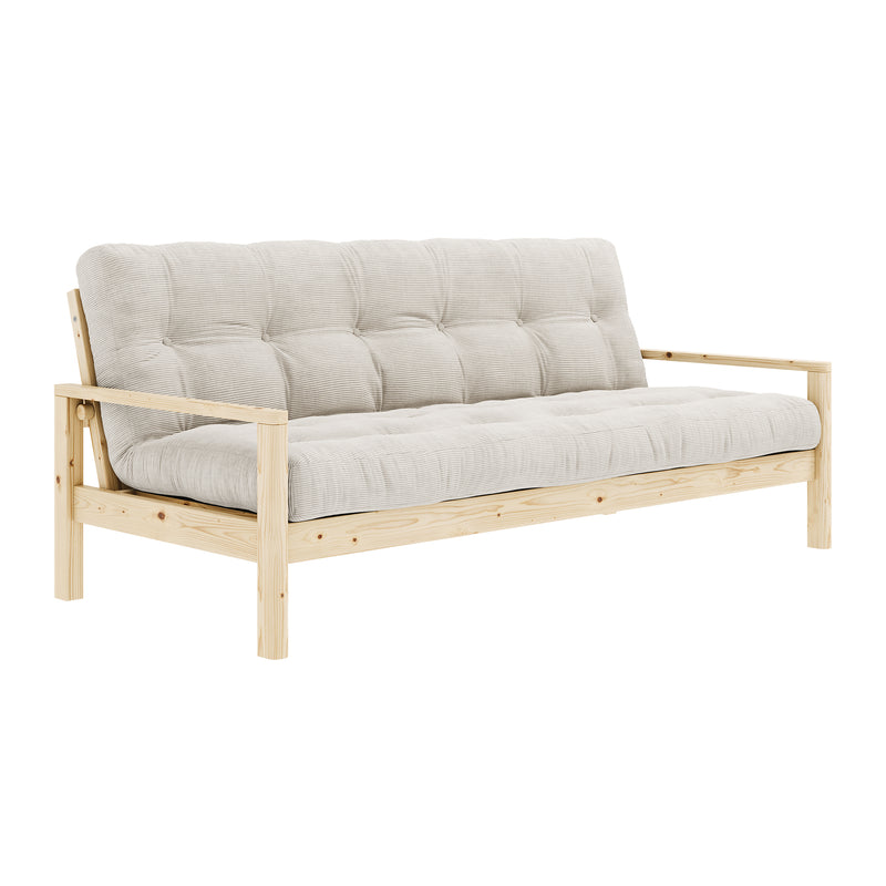 Karup Design - Knob Schlafsofa | 510 Ivory / 101 clear lacquered