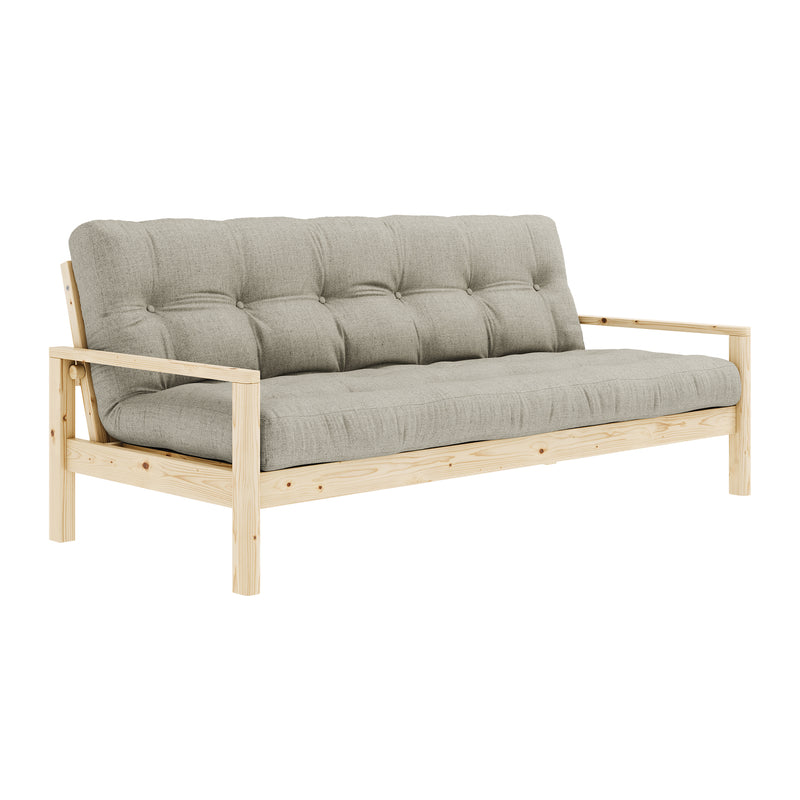 Karup Design - Knob Schlafsofa | 914 Linen / 101 clear lacquered