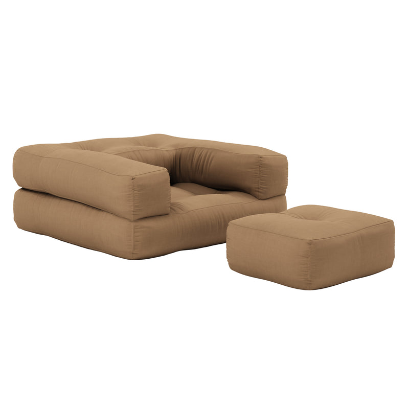 Karup Design - Mini Cube Kinder-Futonsessel | 755 Mocca
