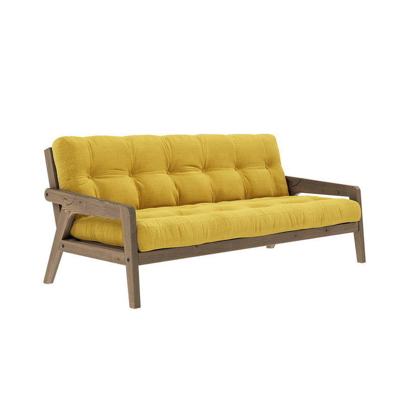 Karup Design - Grab Sofa | 514 Honey / 106 Carob brown lacquered