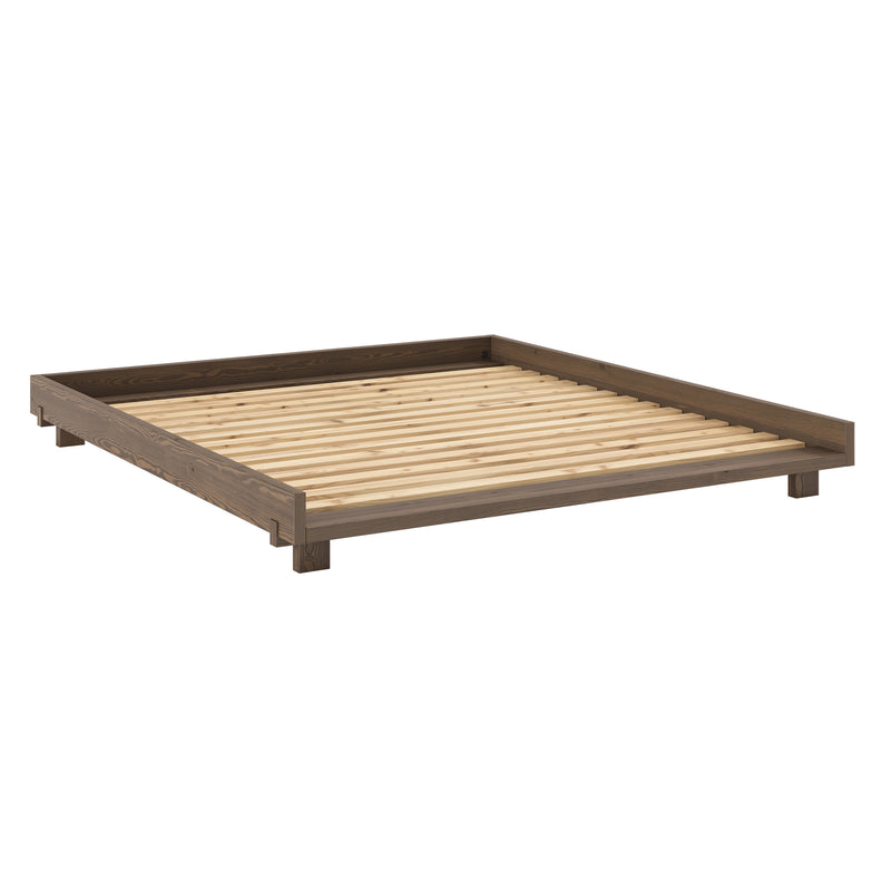 Karup Design - Social Bett | ohne / 180 x 200 cm / Kiefer carob brown