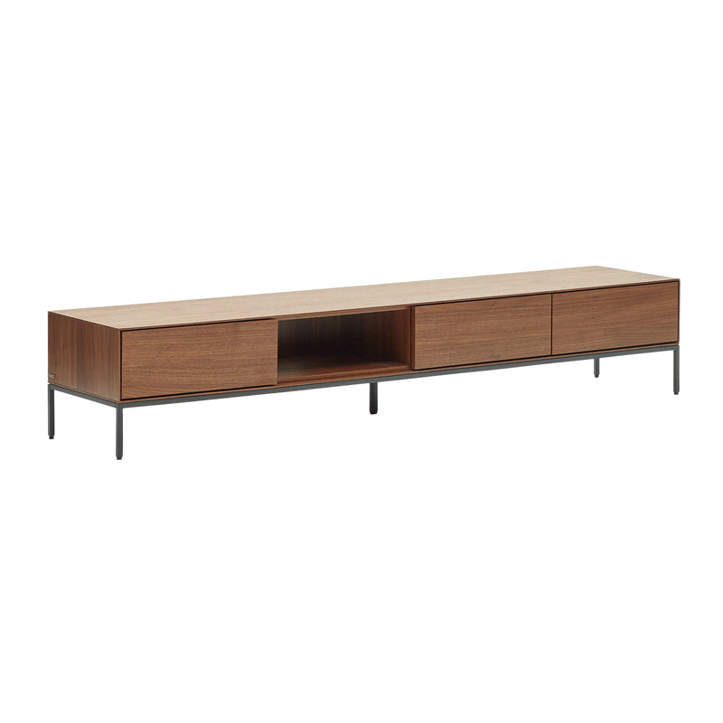 Kave Home - Vedrana TV-Möbel | Walnuss / 195 x 35 cm