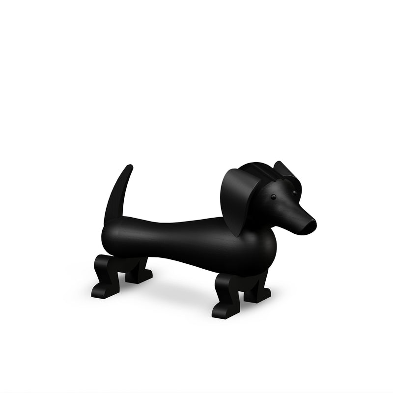 Kay Bojesen - Holz-Hund | klein / Eiche dunkel gebeizt