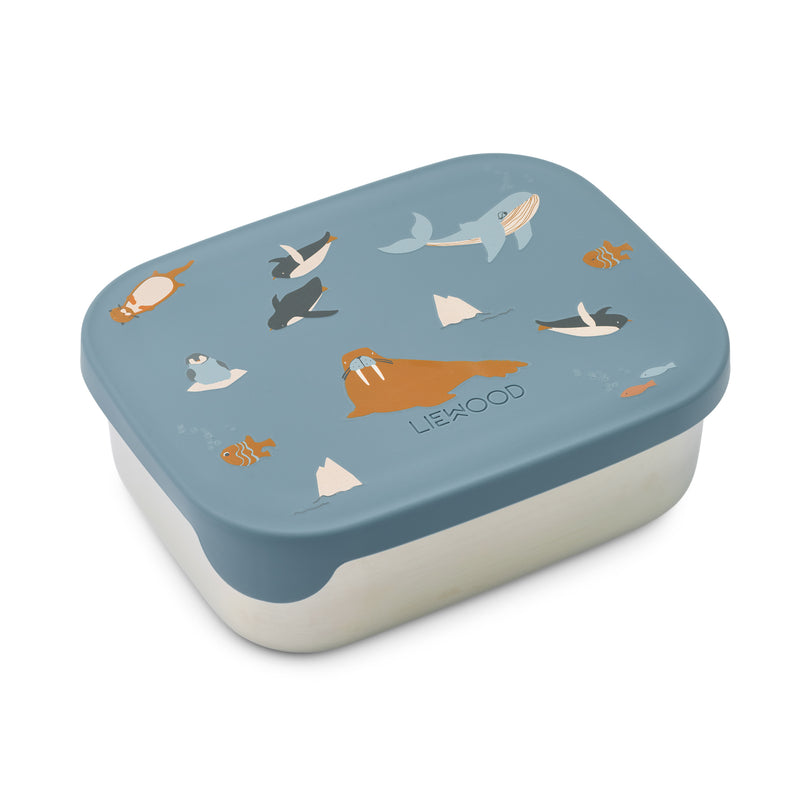 LIEWOOD - Arthur Lunchbox mit Deckel | arctic sea