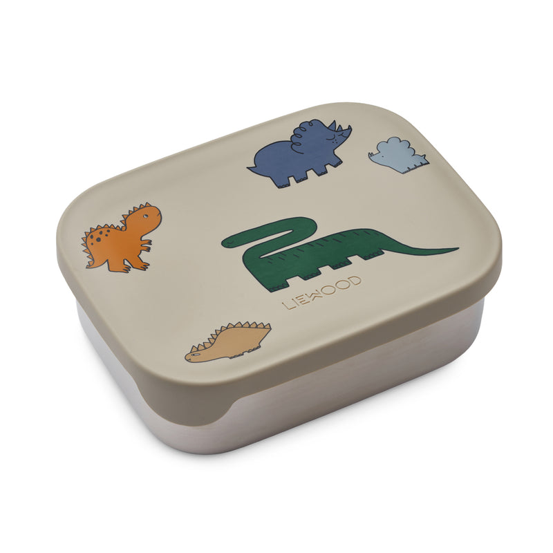 LIEWOOD - Arthur Lunchbox mit Deckel | Dinosaurs
