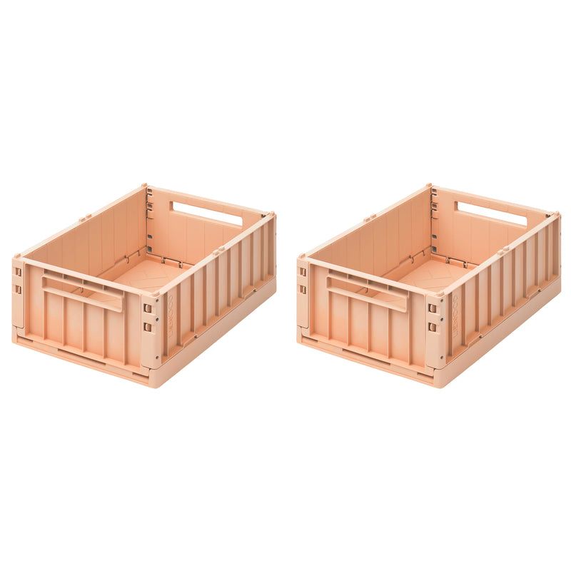 LIEWOOD - Weston Aufbewahrungsbox | 2er-Set / 36 x 25 x 13,5 cm / tuscany rose