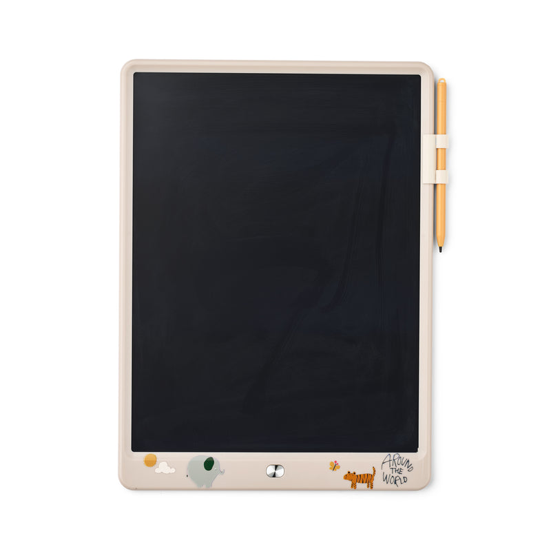 LIEWOOD - Zora LCD-Zeichentafel | around the world/sandy