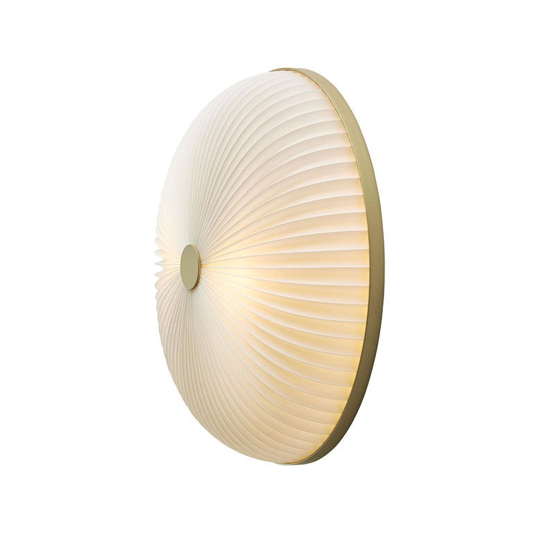 Le Klint - Lamella Wand- und Deckenleuchte | Ø 35 cm / gold/weiß