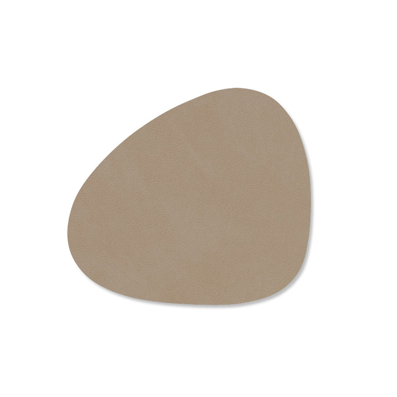 Lind DNA - Glasuntersetzer Curve | Nupo clay brown