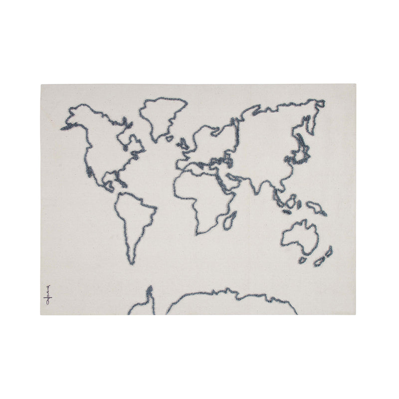 Lorena Canals - Wandteppich | Weltkarte