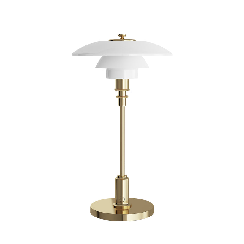 Louis Poulsen - PH 2/1 Portable Akku LED-Tischleuchte | brass metalized