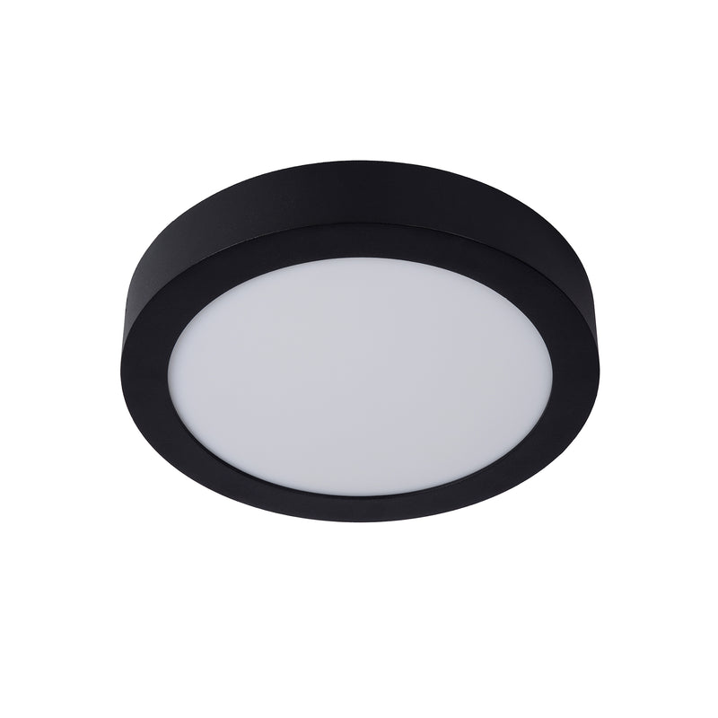 Lucide - Brice 30 LED Deckenleuchte Badezimmer | Ø 24 cm / schwarz