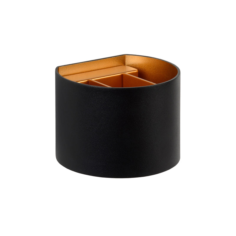 Lucide - XIO Wandleuchte LED, G9 - 1x4W, viereckig | rond / Schwarz