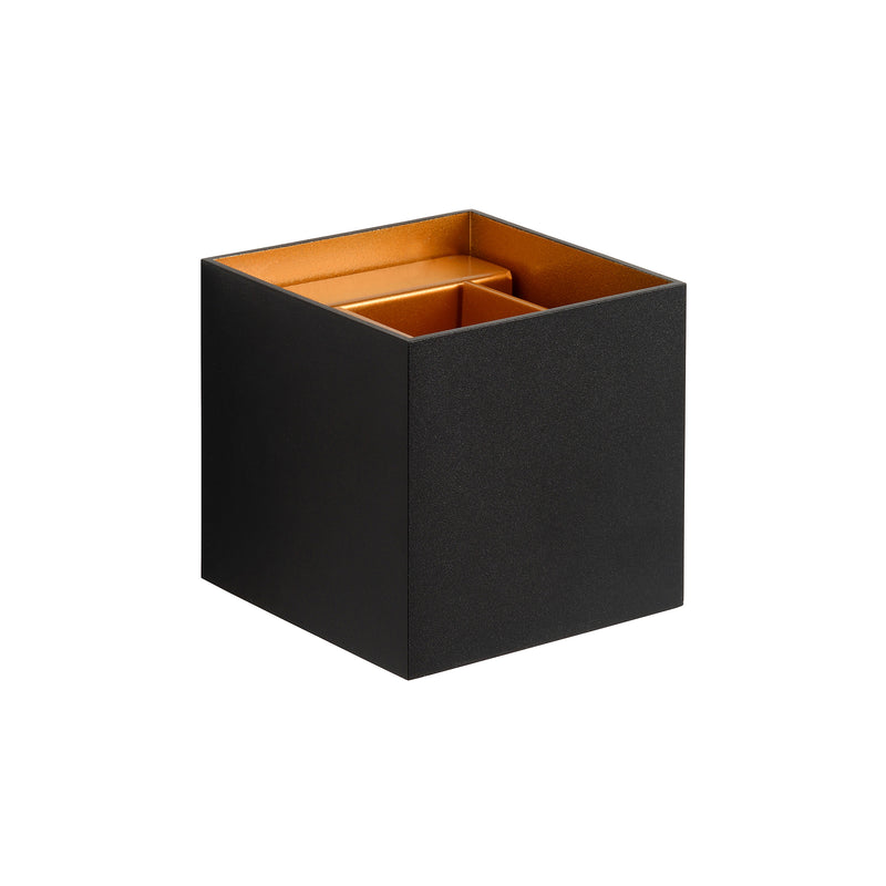 Lucide - XIO Wandleuchte LED, G9 - 1x4W, viereckig | vierkant / Schwarz