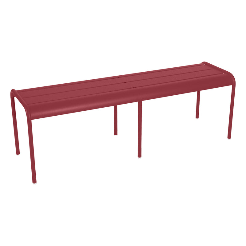 Fermob - Luxembourg Bank ohne Rückenlehne | chili matt