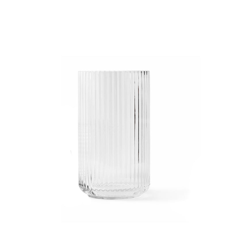 Lyngby Porcelæn - Glasvase H 12,5 cm | transparent